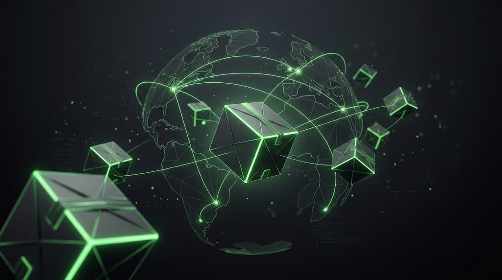 Red blockchain global conectada